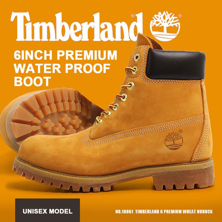 ティンバーランド ブーツ メンズ レディース 6インチ プレミアムブーツ ウィートヌバック TIMBERLAND 靴 ワークブーツ 防水 シューズ
