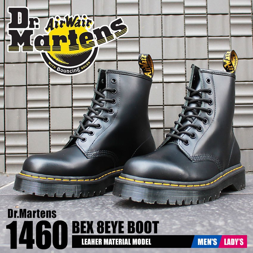 DR．MARTENS ドクターマーチン メンズ レディース ブーツ 1460 BEX 8ホールブーツ 靴
