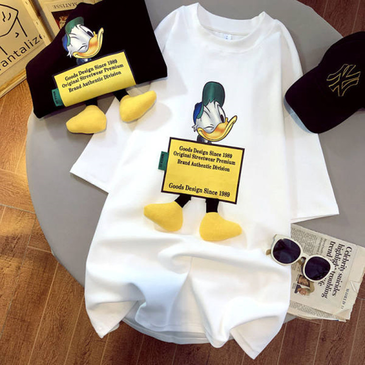 Tシャツ　　レディース　　ドナルドダック　　ファッション　　夏