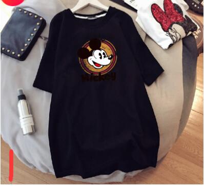 Tシャツ　　レディース　　ミッキー　　ファッション　　夏　　2022新作