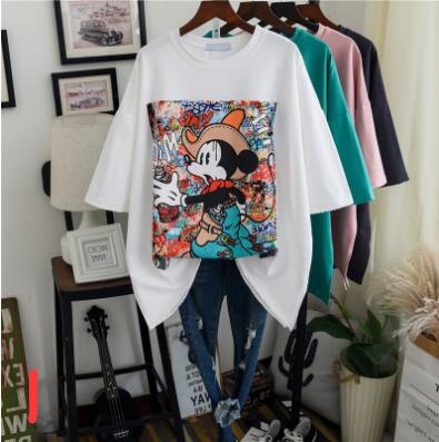 Tシャツ　　レディース　　ミッキー　　ファッション　　夏
