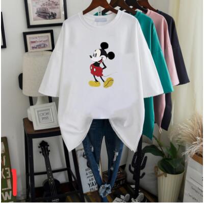Tシャツ　　レディース　　ミッキー　　ファッション　　夏　　2022新作