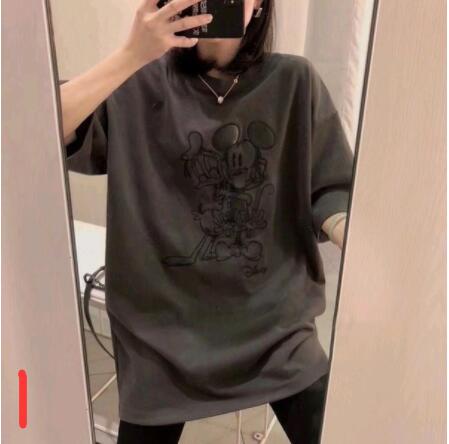 Tシャツ　　レディース　　ミッキー　　ファッション　　夏　　2022新作