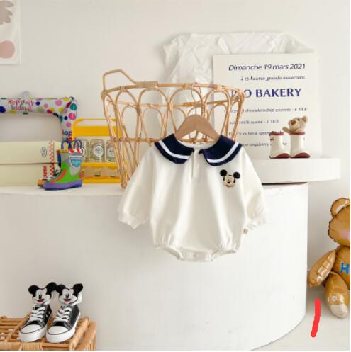 子供服　春　ロンパース　カートゥーン　ファッション