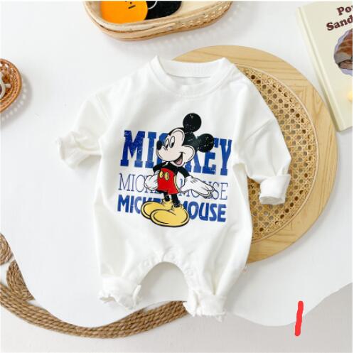 子供服　春　ロンパース　カートゥーン　ファッション