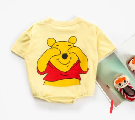 子供服　春　ロンパース　カートゥーン　ファッション