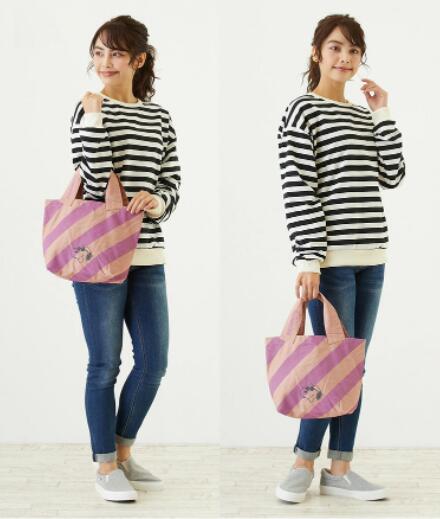 ハンドバッグ  ショルダーバッグ スヌーピー　　かわいい　大容量