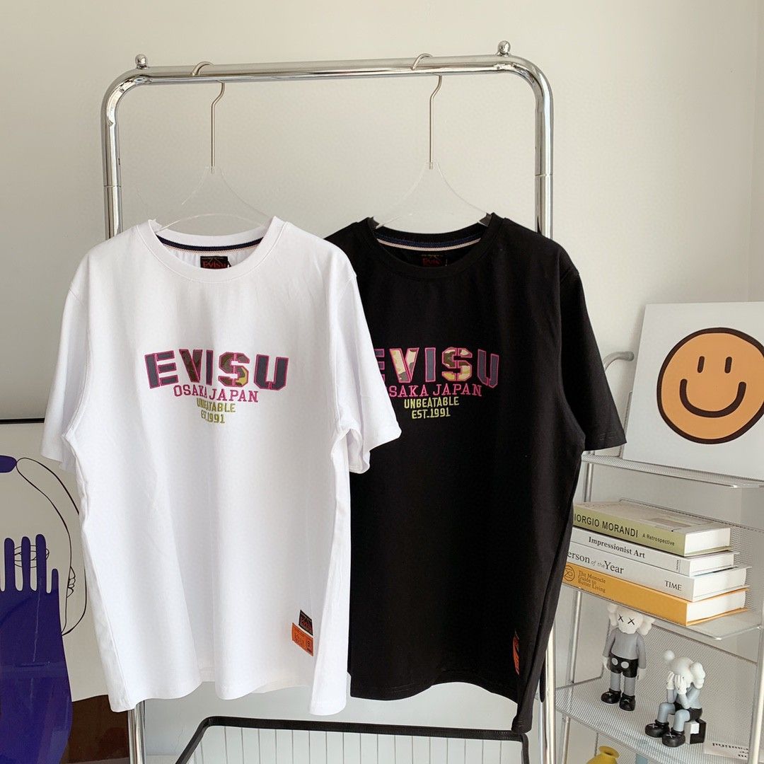 EVISU　エヴィス　Tシャツ　半袖　夏着　トップス　メンズ/レディース　ファッション