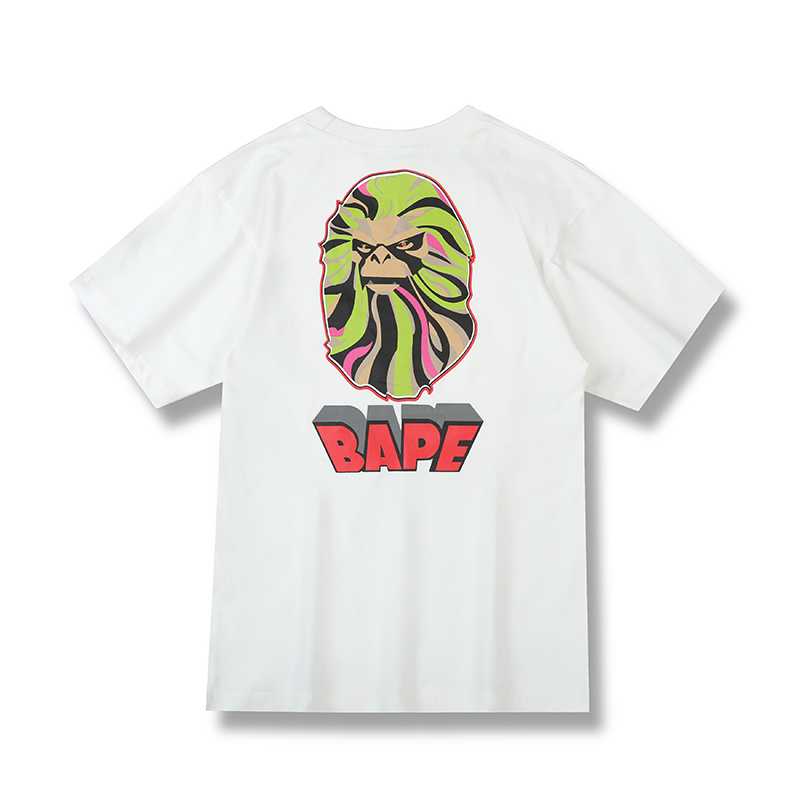 BAPE　メンズ/レディース　トップス　半袖　Tシャツ　夏着　2022新作　超人気Tシャツ　カップル　Ｍ-XXL