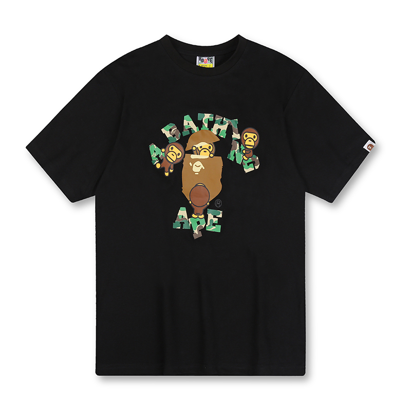 BAPE　メンズ/レディース　トップス　半袖　Tシャツ　夏着　2022新作　超人気Tシャツ　カップル　Ｍ-XXL