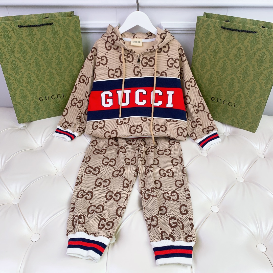 GUCCI グッチ キッズ ジャージ セットアップ-