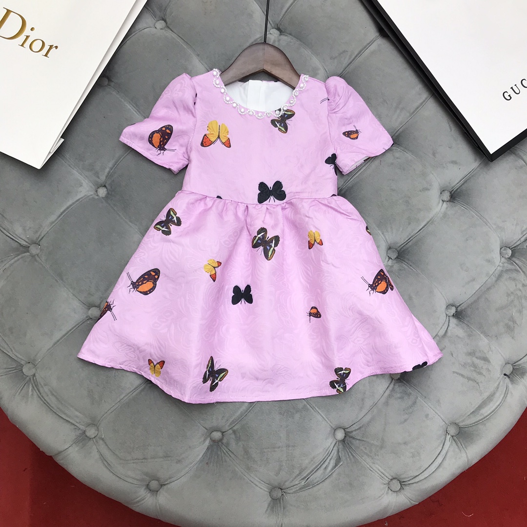 TGB ショッピング / Dior 【ディオール】子供服 ワンピース ピンク 花