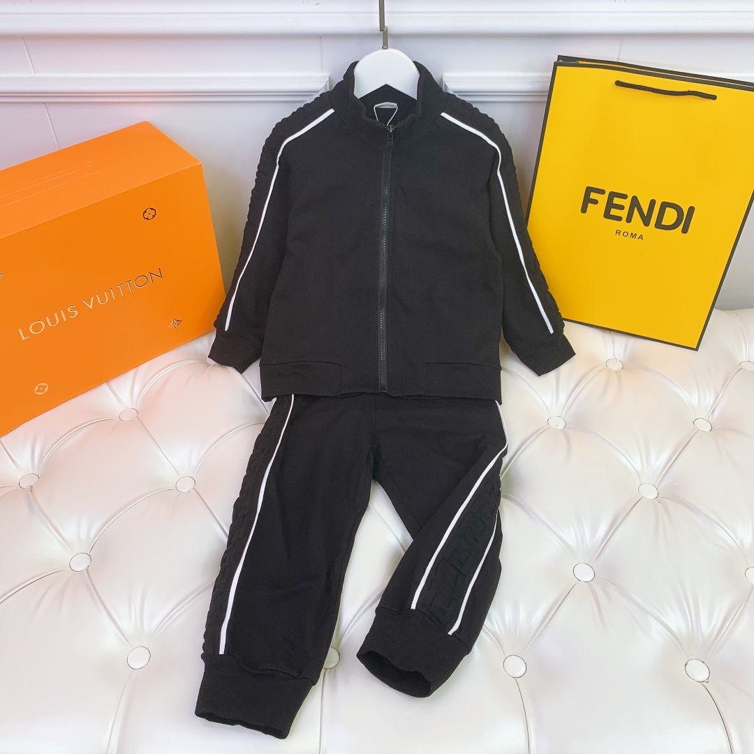 FENDI【フェンディ】秋　子供服　セットアップ　トップス+ボトム　100-160cm