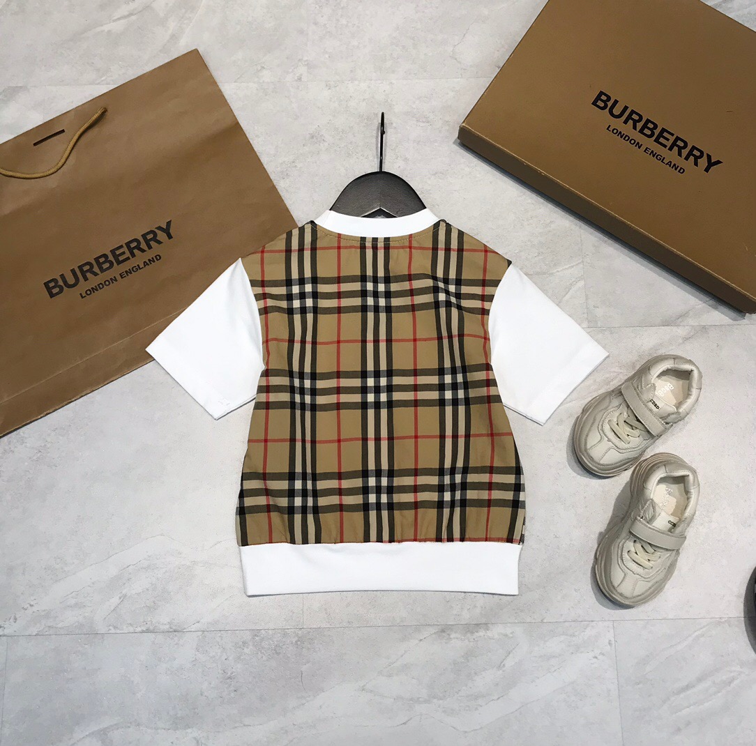 BURBERRY 【バーバリー】　セットアップ 　トップス+ボトム　100％綿　100-160cm