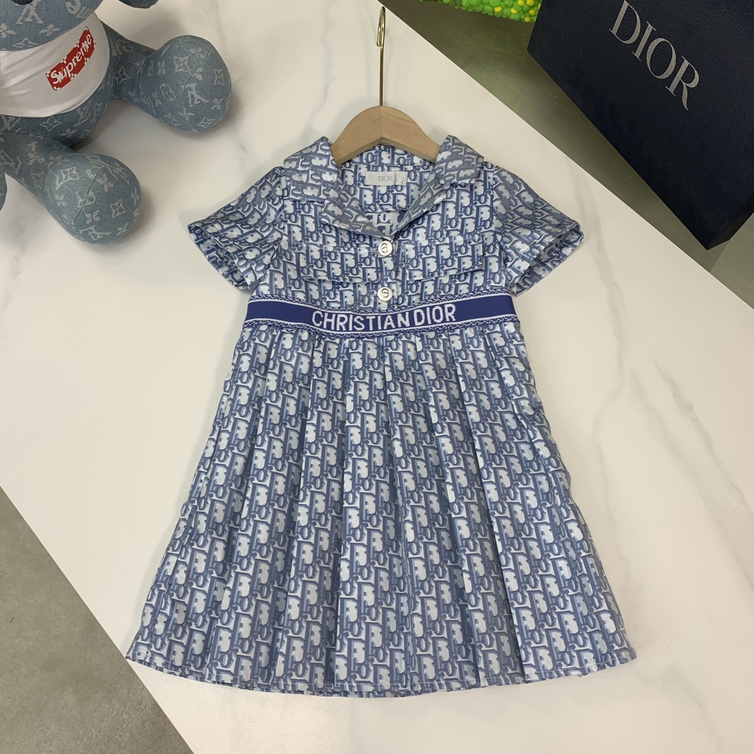 Dior 【ディオール】　子供服 　ワンピース  100%綿　110-160cm