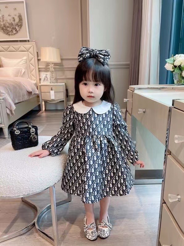 BABY DIOR カシミヤ ワンピース 24M 2歳 3歳 - ワンピース