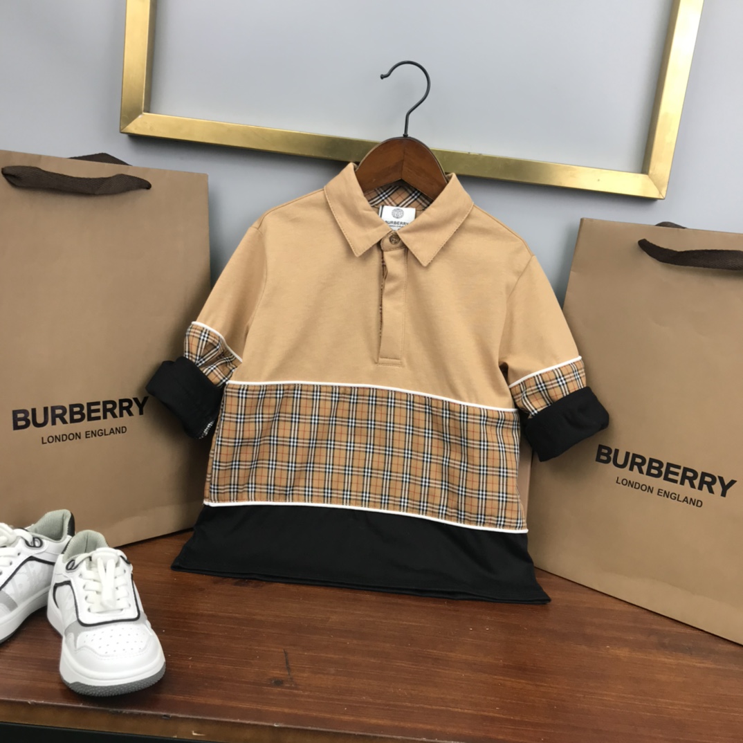 BURBERRY【バーバリー】 子供服  トップス　100％綿　100-160cm