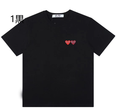 COMME des GARCONS PLAY   Tシャツ　M-2XL