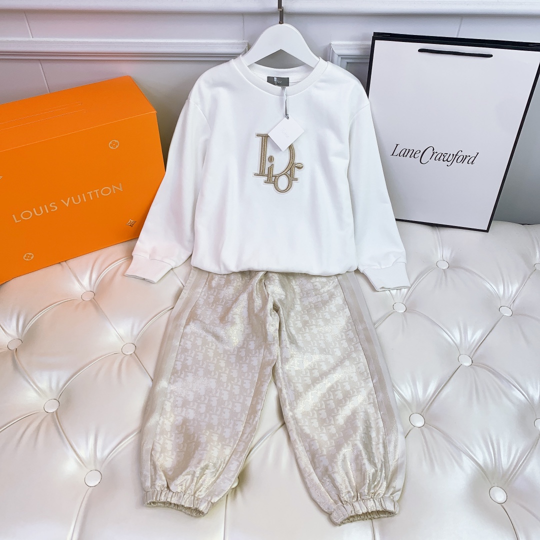 Dior ディオール   子供服  セットアップ　トップス+ボトム　110-160cm