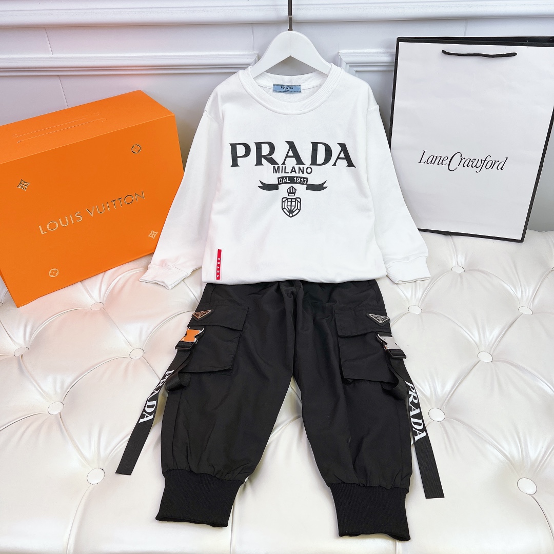 TGB ショッピング / プラダ PRADA 子供服 セットアップ トップス+