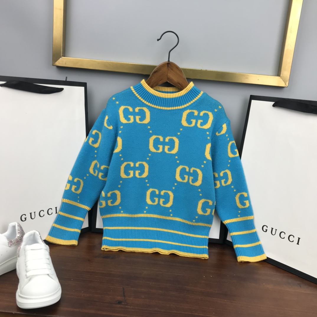 GUCCI【グッチ】 セーター　子供服　ニット　　秋冬　100-160cm