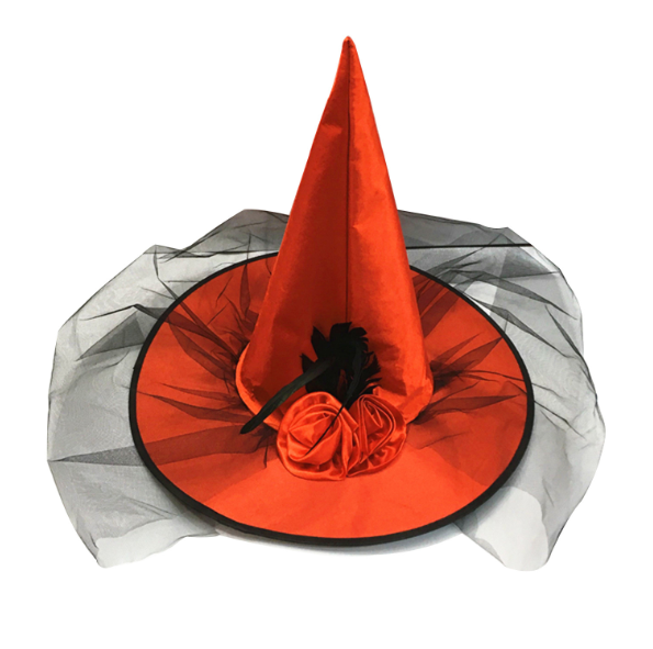ハロウィン帽子 魔女コスチューム 仮装 コスプレ 魔法使いコスチューム とんがり帽子 かぶりもの ハロウィン小道具