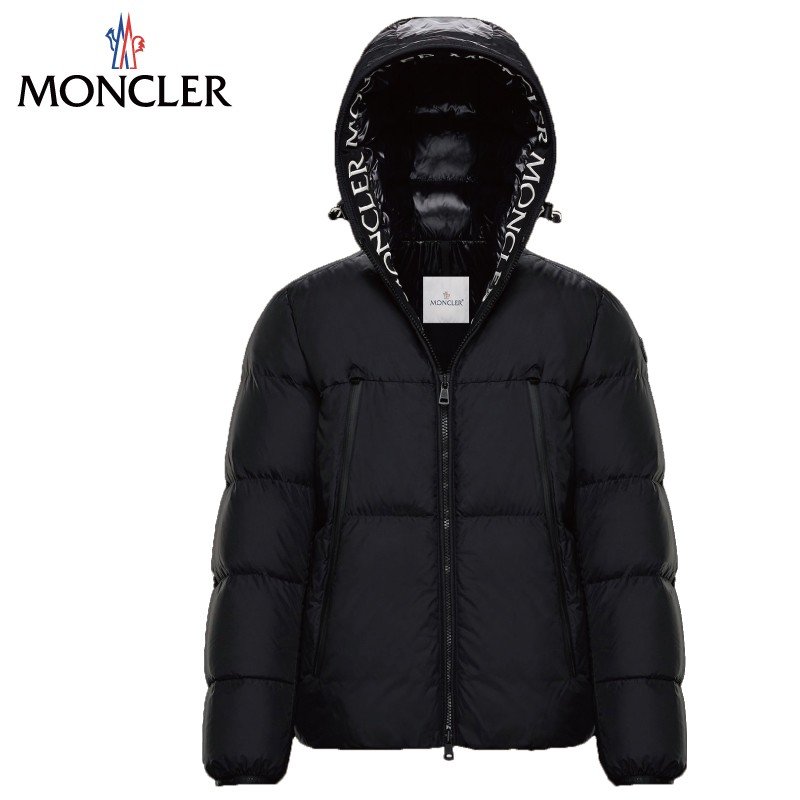 MONCLER MONTCLA Black Noir Mens Down Jacket 2021-22AW モンクレール モンクラ ダウンジャケット メンズ ブラック 2021-2022年秋冬